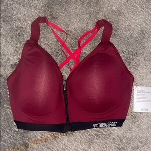 Victoria Sport Women's Burgundy Sports Bra